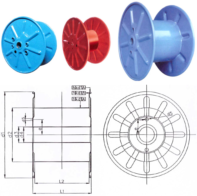 PN630-1250冲压工字轮